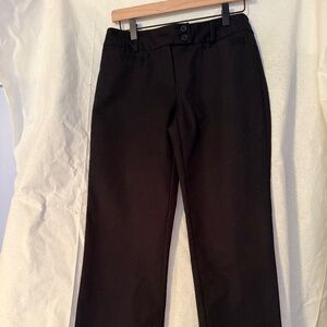 Women's Charter Club Slim it Up Black Dress Pants Size 4